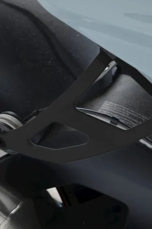 R&G - EXHAUST HANGER, BLACK + BLANKING PLATE - Accessories - Geschikt voor BMW S1000XR Garantie Inbegrepen